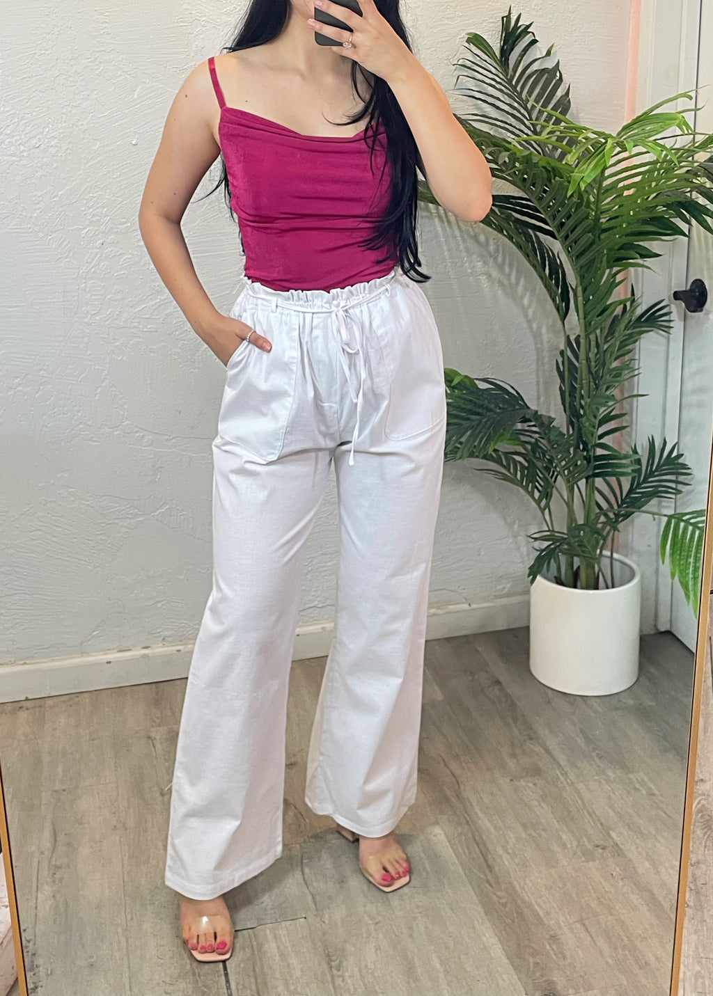 ALYCE PANTS (WHITE) – Shopluvely