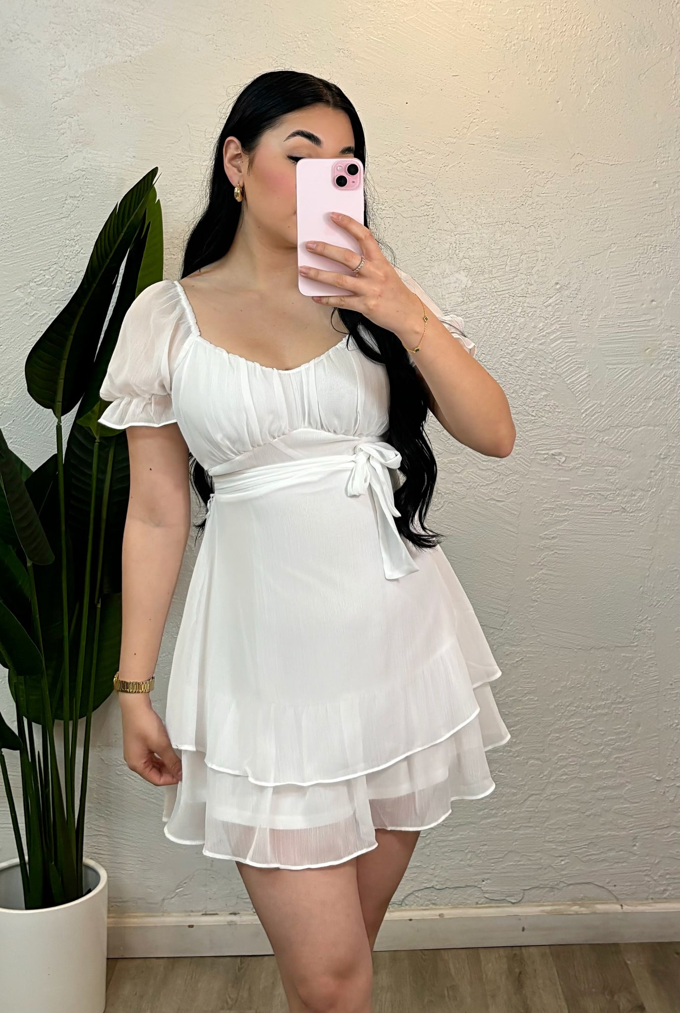 Amber Dress (White)