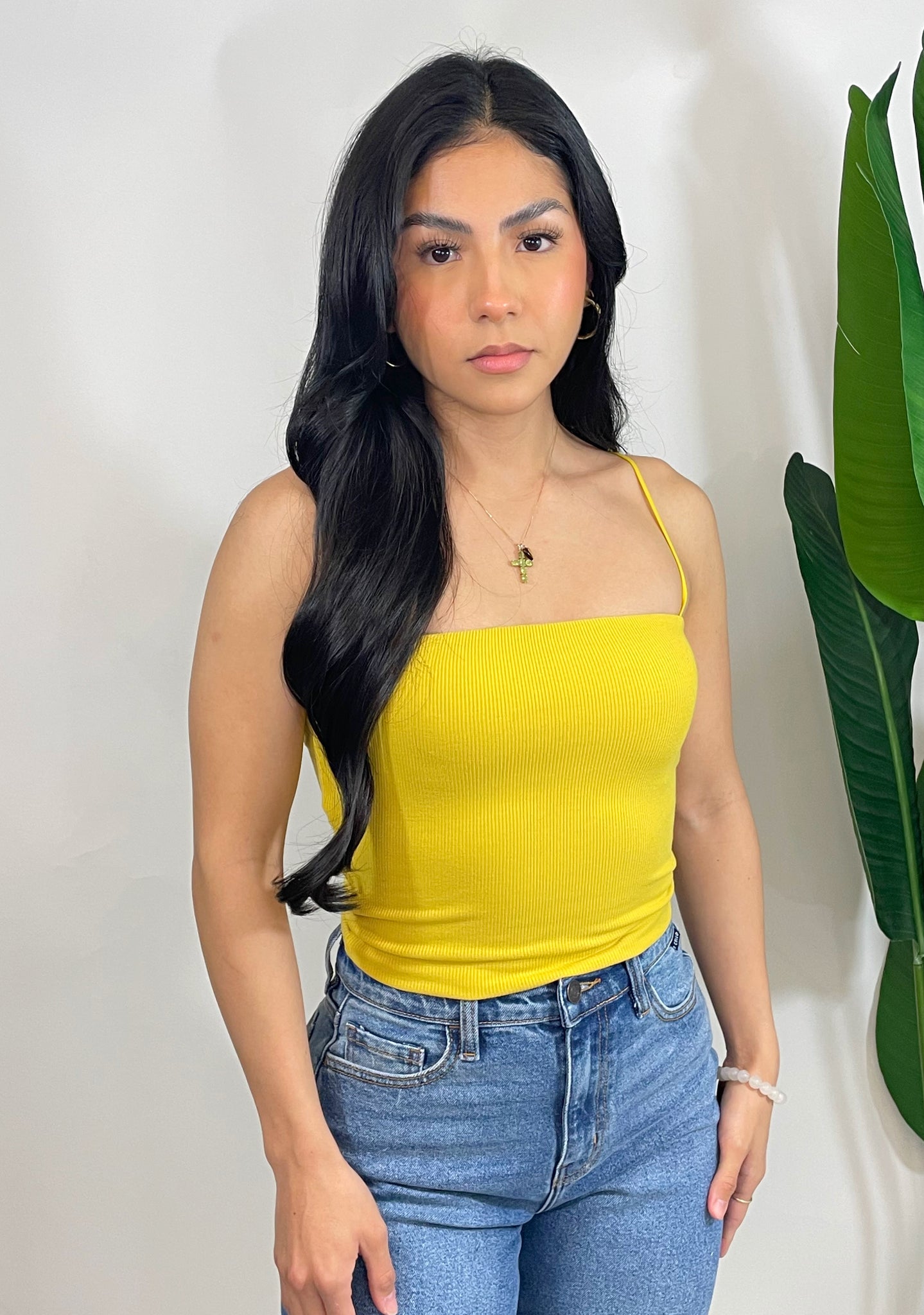 REGINA CROP TOP (YELLOW)