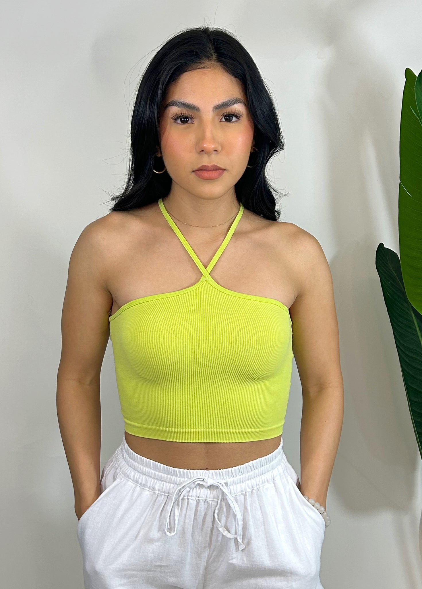 XIMENA TOP (LIME)