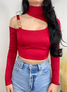 CHANELLE RING TOP (RED)