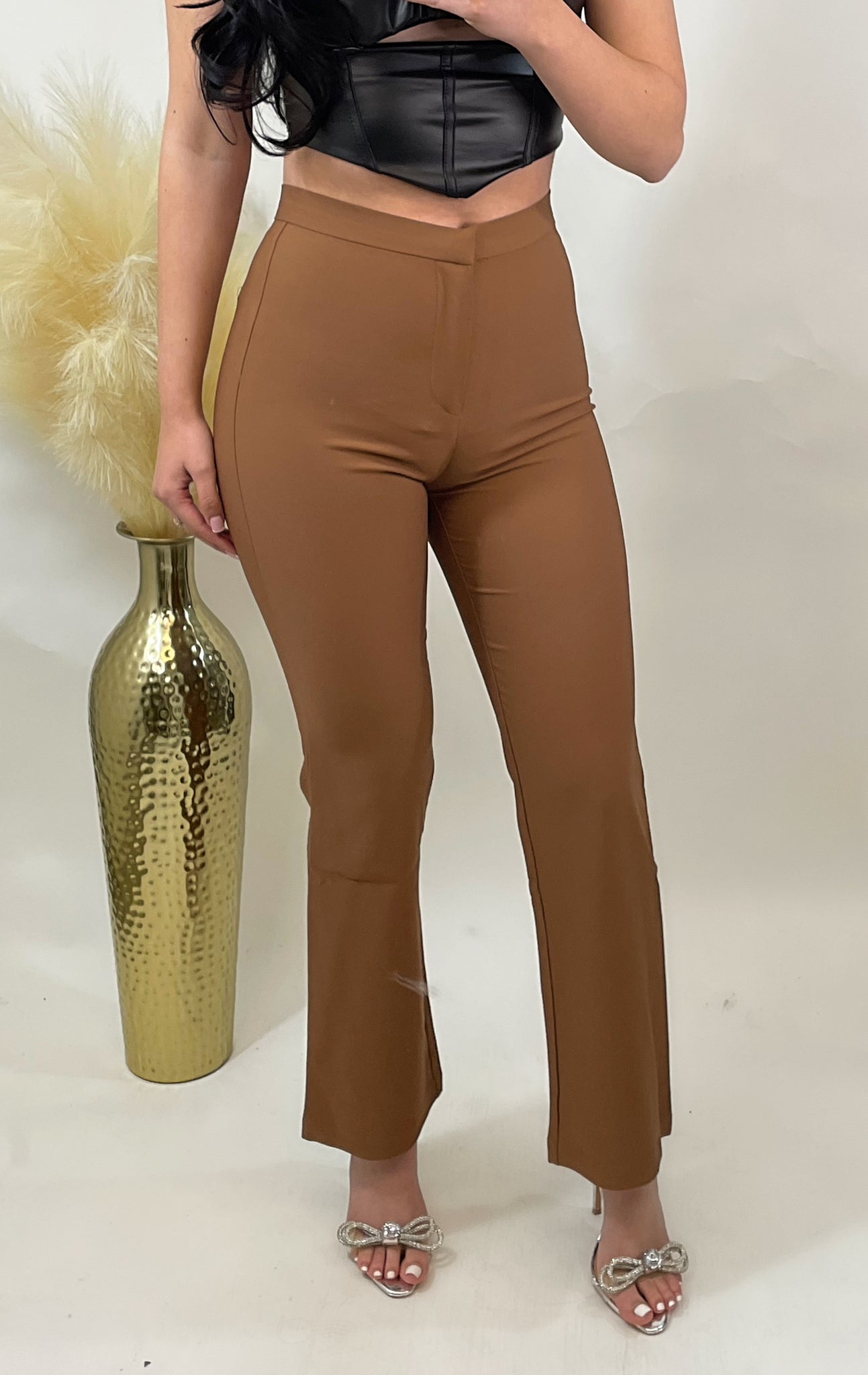 ARIANNA PANTS (BROWN)