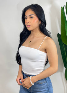 REGINA CROP TOP (WHITE)